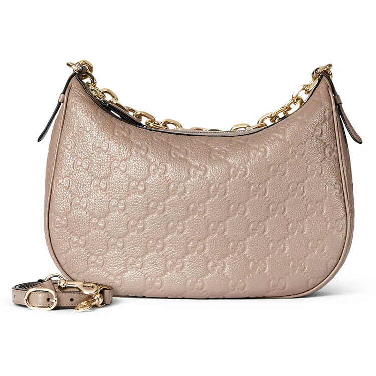 Gucci GG Emblem Medium Shoulder Bag