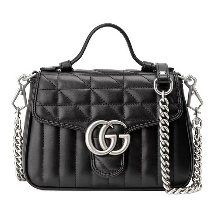Gucci GG Marmont Mini Top Handle Bag