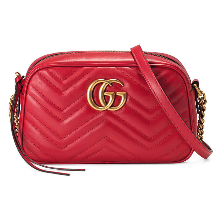 Gucci GG Marmont Small Matelasse Shoulder Bag