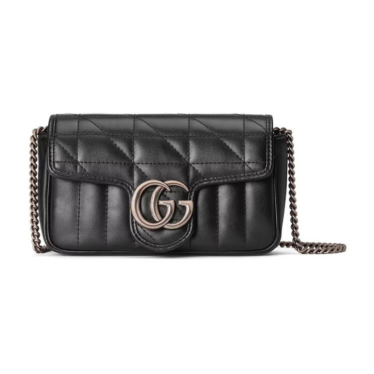 Gucci GG Marmont matelasse Leather Super Mini Bag