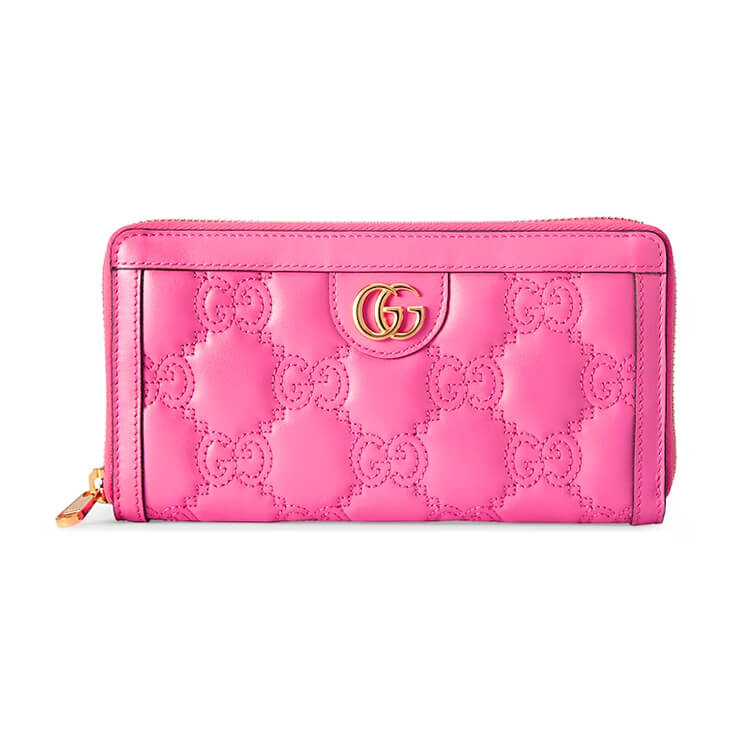 Gucci GG Matelasse Zip-around Wallet