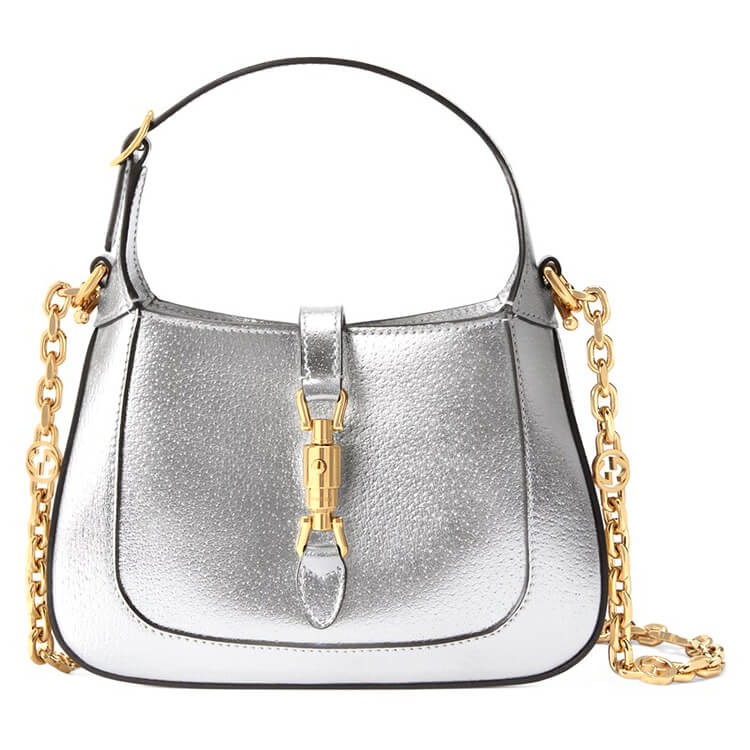 Gucci Jackie 1961 Lamé Mini Bag