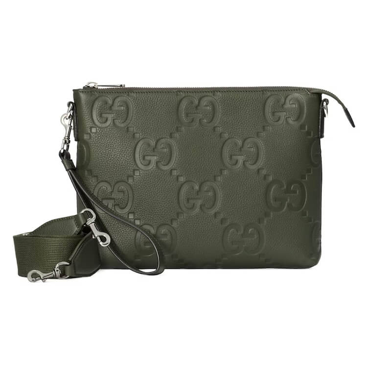 Gucci Jumbo GG Medium Messenger Bag