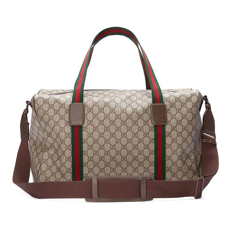 Gucci Large Duffle Bag With Web