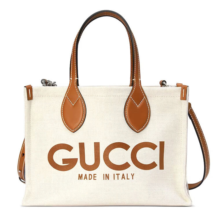 Gucci Mini Tote Bag With Gucci Print