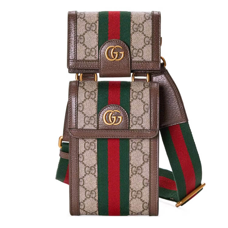 Gucci Ophidia Mini Bag and Detachable Wallet