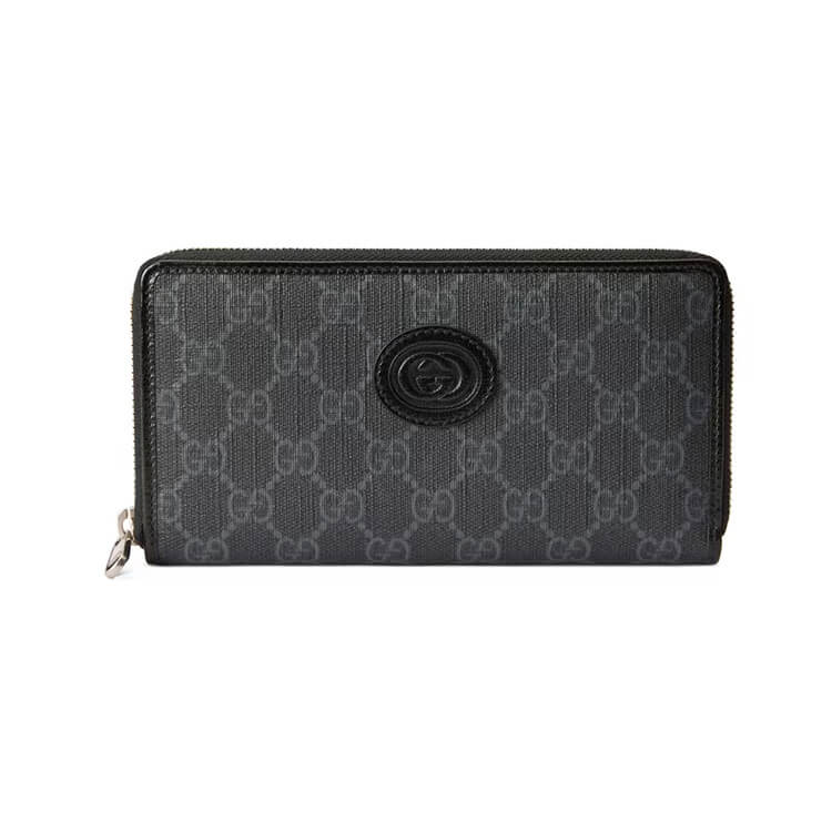 Gucci Zip Around Wallet With Interlocking G
