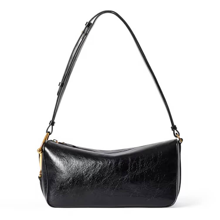 Gucci Half Horsebit Medium Shoulder Bag